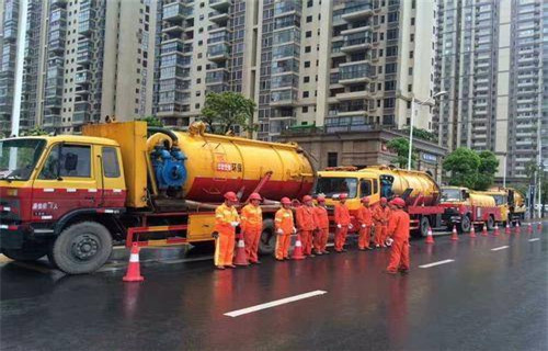 北川市政管道清淤