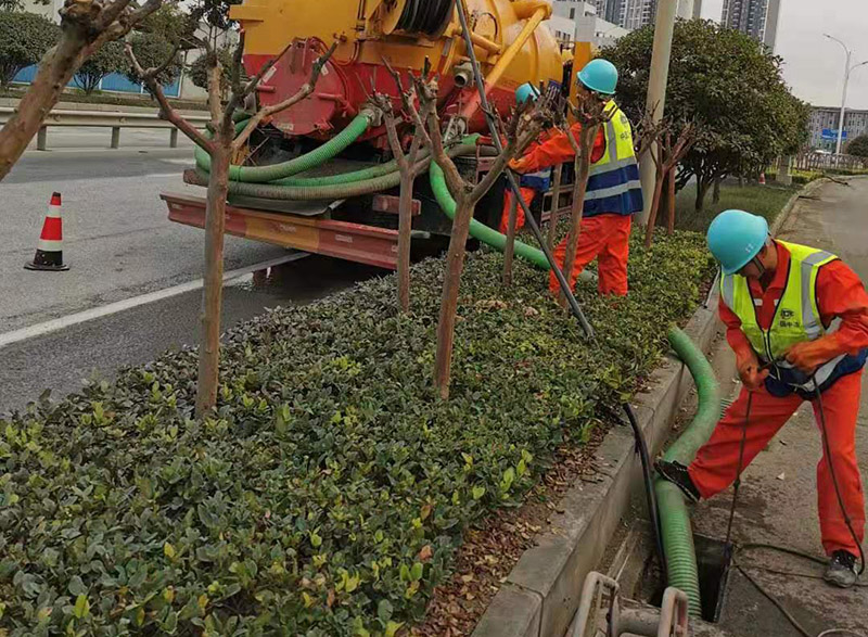 北川市政管道清淤