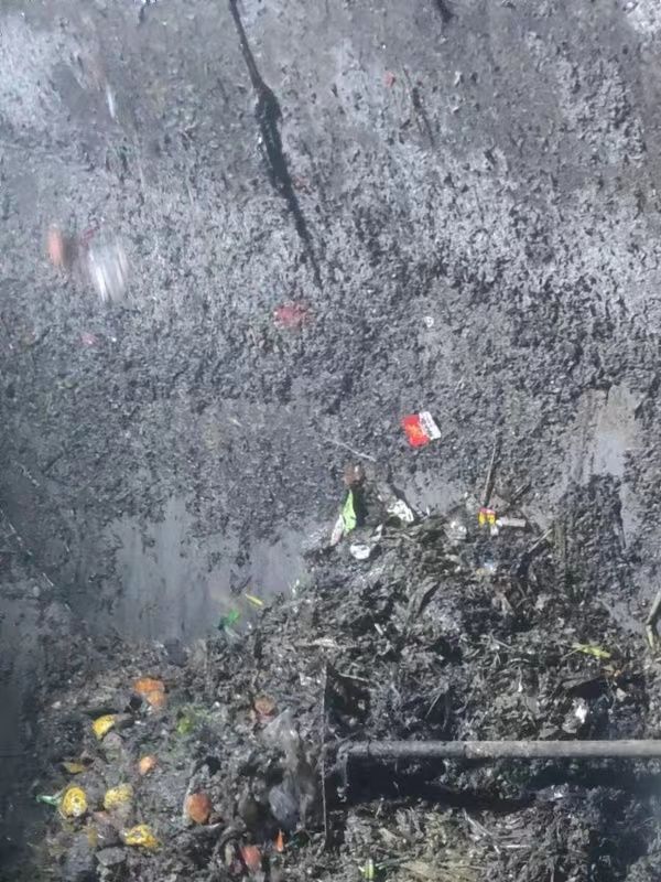北川污水池清理